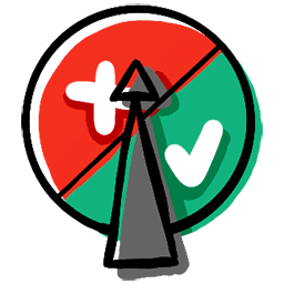 Yes or No Wheel Icon